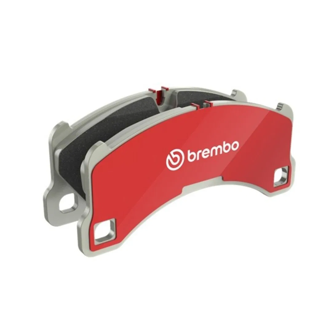P50059SD – BREMBO Brake Pad, FMSI Number D1268-8383 Ceramic Set Of 4 With Pad Shims/ Mounting Hardware/ Brake Lubrica...